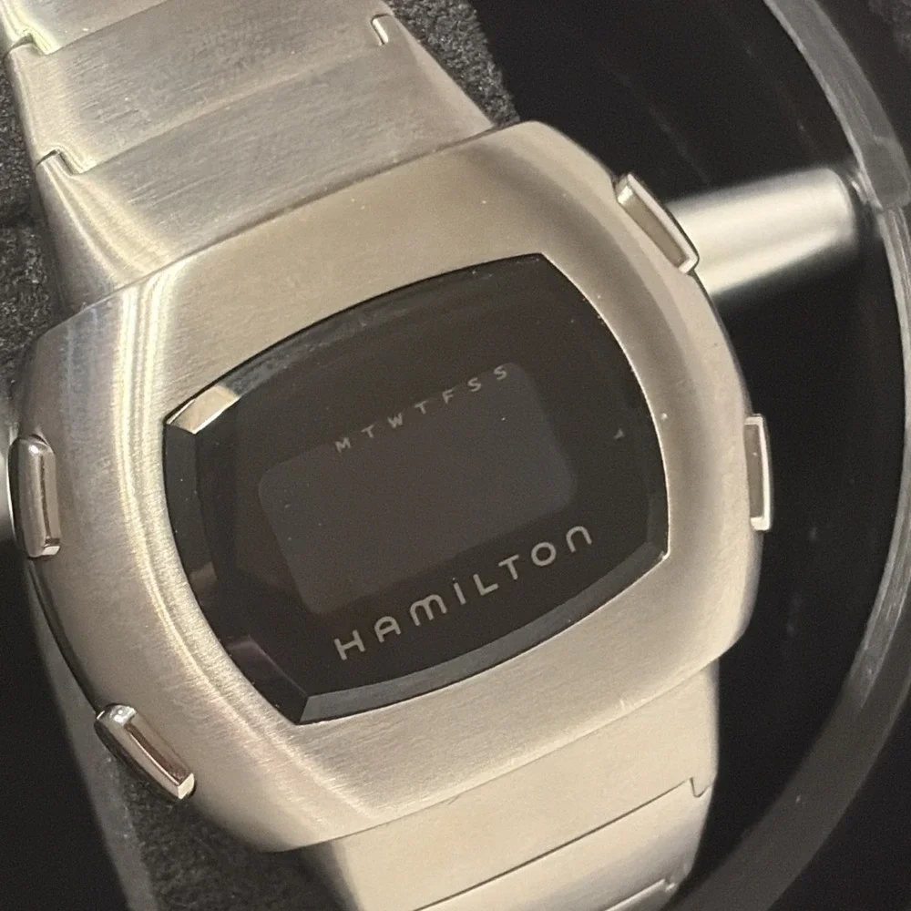 Hamilton Men in Black II Limited Edition Stainless Steel Watch New In Box